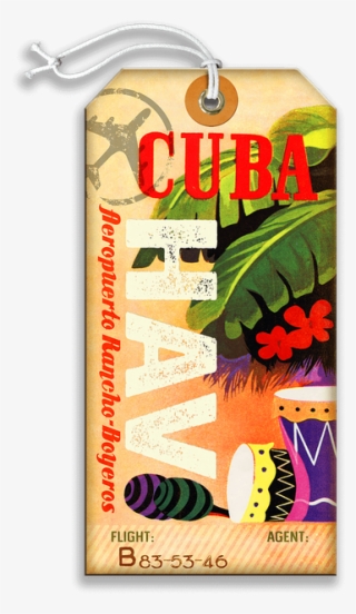 Cuba Luggage Tag - Cuban Culture #9475915