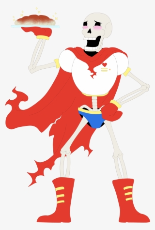 The Great Papyrus I Drew Sans Having A Bad Time So - Illustration #9476327