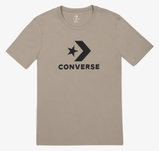 Men Converse Star Chevron Short Sleeve T Shirt Papyrus - T-shirt #9476376