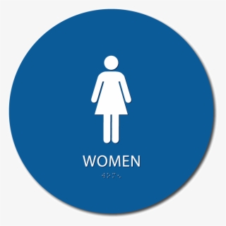 Ada Compliant Women Bathroom Sign - Ladies Rest Room Sign #9476614
