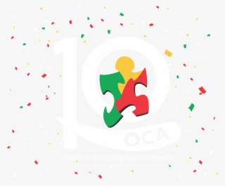 Oca 10 Confetti White - Graphic Design #9476665