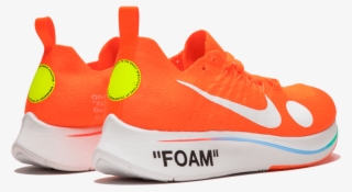 Off-white X Nike Zoom Fly Mercurial Flyknit Orange - Shoe #9477460