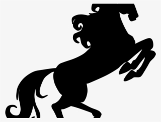 Unicorn Clipart Scene - Black Clip Art Unicorn Clipart #9478327