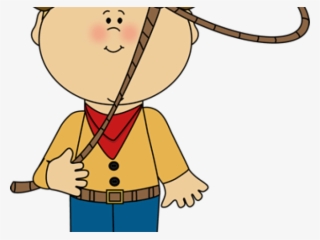 Little Boy Clipart Cowboy - Clipart Cowboy #9478585