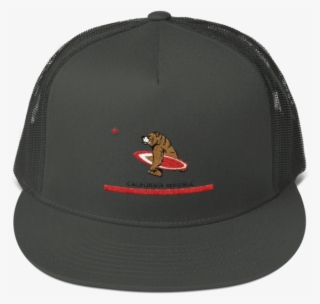 California Bear Republic Heading To Surf Mesh Back - Baseball Cap #9478950