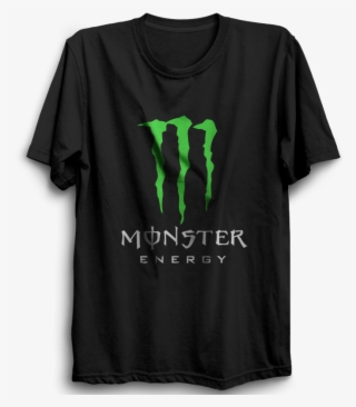 Monster Energy Half Sleeve Black - Monster Energy Drink #9479204
