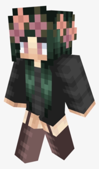 Minecraft Skins Girl With Flower Crown - Illustration #9480266 Minecraft Skins Girl With Flower Crown - Illustration #9480266