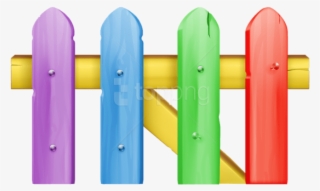 Free Png Download Colorful Fence Transparent Clipart - Colorful Fence Clipart Png #9480778