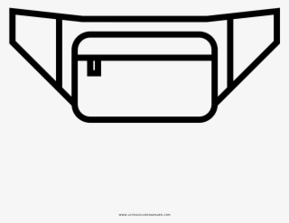 Fanny Pack Coloring Page - Diagram #9481083