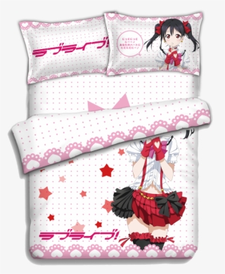 Japanese Anime Lovelive Nico Yazawa Bed Sheets Bedding - Japanese Love Pillow #9481310
