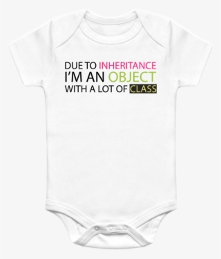 Object Oriented Baby Onesie - Active Shirt #9481421