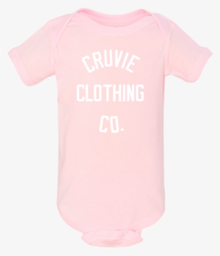 Cruvie Infant Onesie Pink Wht Ccc #9481654