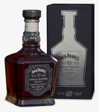 Jack Daniels Bottle Png - Jack Daniel S Single Barrel 0 7 L #9482368