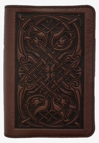Leather Pocket Notebook Cover Celtic Hounds - Wallet #9484127