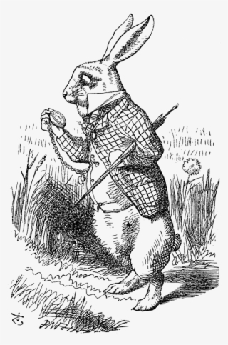 White-rabbit - John Tenniel White Rabbit #9484529