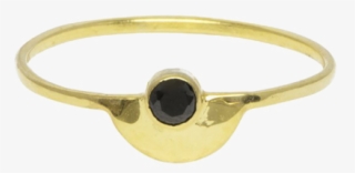 Half Circle Ring Gold - Ring #9485677
