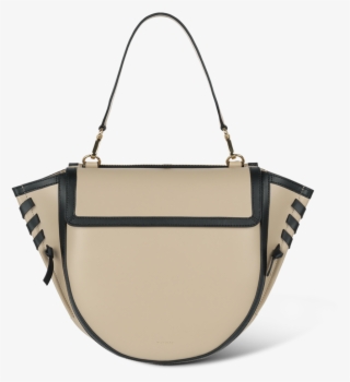 Hortensia Bag Medium Paper Black Frame - Shoulder Bag #9485895