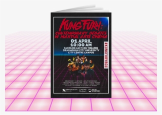 Neon Colours And A Traditional Movie Poster Layout - Graphic Design #9485997