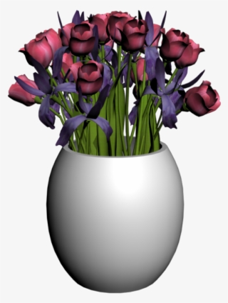 Flowers Dried Flowers Vase Png Image And Clipart - Bouquet #9486178