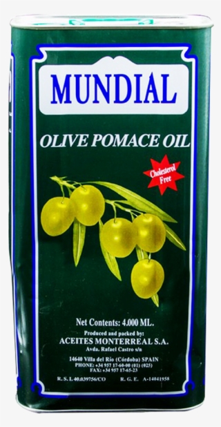 Mundial Olive Oil 4 Liter - Olive Oil In Pakistan #9487003