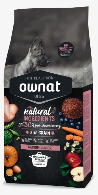 Suitable For Puppies Of Medium Sized Breeds From Weaning - Croquettes Ownat Chien #9487318