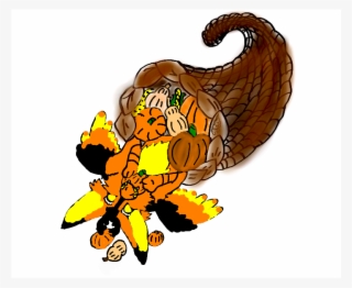 Happy Thanksgiving From Pumpkin - Illustration #9487381