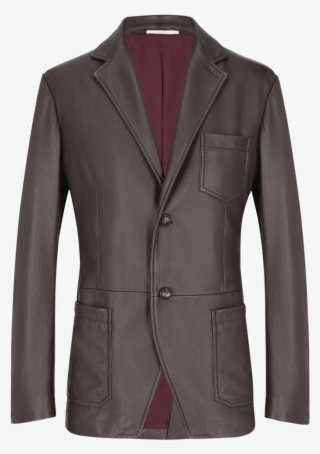 Moss Green Deer Leather Jacket - Formal Wear #9487383