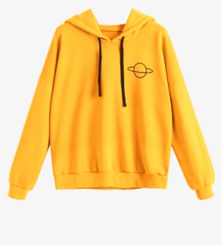 Yellow Hoodie Png Transparent #9487508