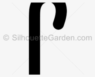 Candy Cane Clipart Silhouette - Number #9489310