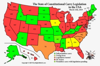 The State Of Constitutional Carry In The Us - Granholm V Heald #9489753