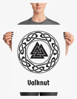 Valknut Poster - Viking Symbols #9490138
