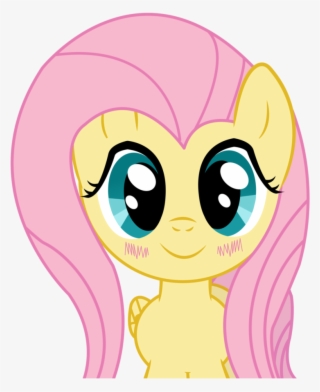 Kawaii Fluttershy By Vocapony On Clipart Library - Fluttershy Kawaii #9490852