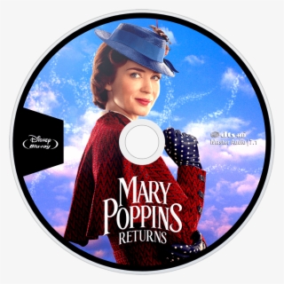 Mary Poppins Returns Bluray Disc Image - Mary Poppins Returns Dvd Disc #9491977