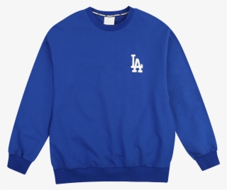La Dodgers Overfit Simple Logo Sweatshirt - Sweatshirt #9492973