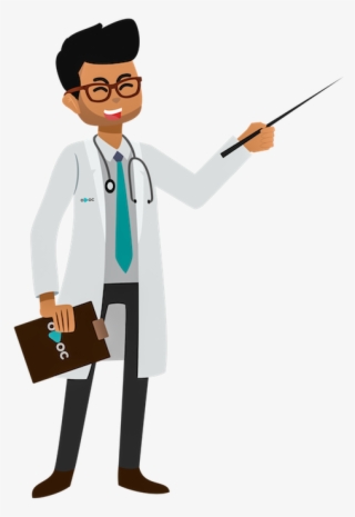 Doctor Pointing Website Banner #9493201