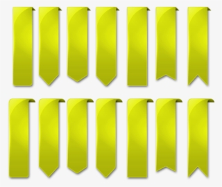 Yellow Banner Png - Parallel #9493323