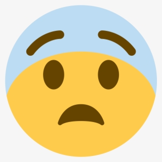 Free Art Print Of Christmas Emoticon Vector Emoji - Fearful Emoji #9493459