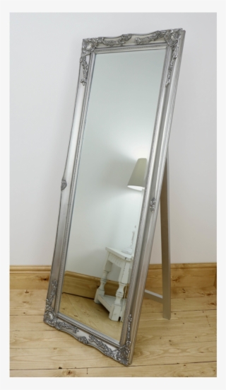 Silver Shabby Chic Full Length Mirror 60" X 22" - Banner #9493927