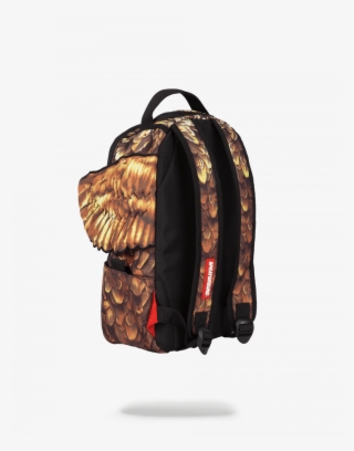 Sprayground Lil Gold Wings Back Angle 1 - Sprayground Lil Gold Wings #9493929