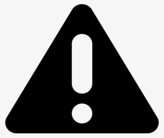 Png File - Icon Warning Png #9496553