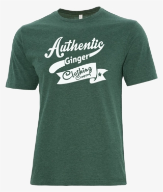 Men's Crew Neck Tee "heather Forrest" - Active Shirt #9496740