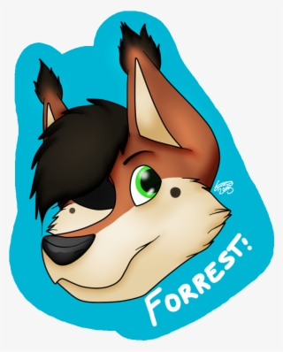 Forrest Badge - Cartoon #9496812
