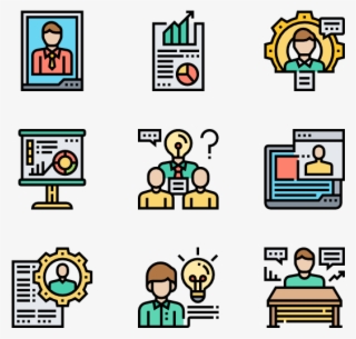 Job And Resume - Leader And Team Icon #9497184