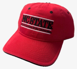 Nc State Wolfpack Red Nc State Bar Design Hat - Baseball Cap #9497465