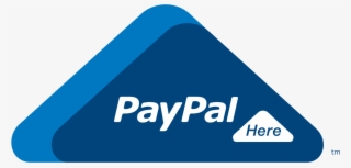 Payment By Cash Or Card - Paypal Here Logo Transparent #9498323