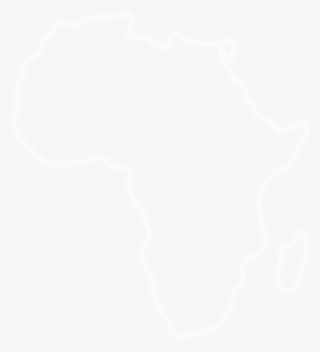 Africa Outline Amy - Johns Hopkins White Logo #9498665