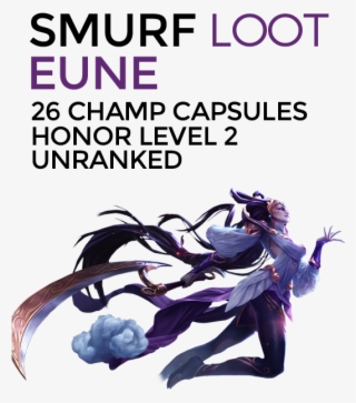 Eune 26 Capsules Account - League Of Legends Diana Png #9499071