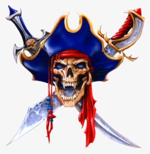 Skull-110 - Pirates Skull And Swords #950731