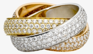 Jewel Clipart Diamond Ring - Cartier Trinity Ring #950944 Jewel Clipart Diamond Ring - Cartier Trinity Ring #950944