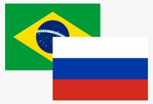 Open - Russia And Brazil Flag #951075